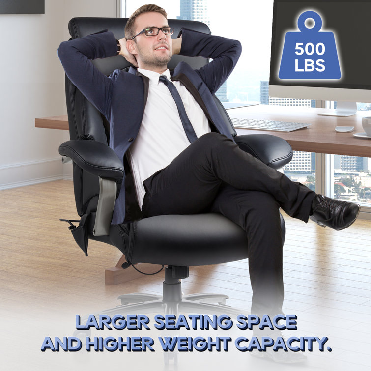 Office chair weight capacity 500 online lbs